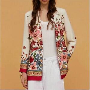 BBWM Woman Floral Jacket Medium